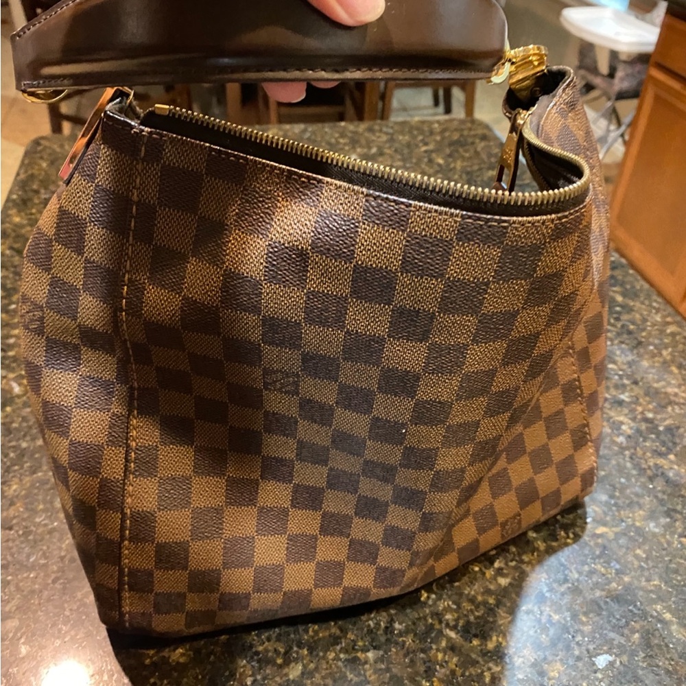 Louis Vuitton Brown Checkered Women's Bag